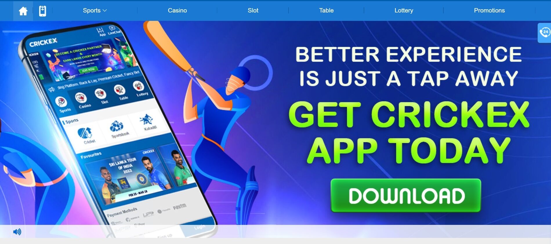 Crickex App – Best Cricket Betting Exchange